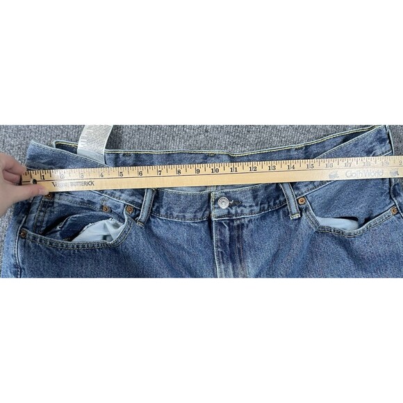 Levi's 550 Jeans Mens 44x30 Blue Loose Fit Straight Relaxed 90s Denim - Picture 9 of 12